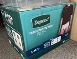 Depend Protection Plus Ultimate Underwear For Men Size S/m 92 Count - 1404569. Fixed Price $19.99.