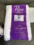 Poise Fresh Protection Pads Moderate Regular Absorbency 66 Count Bladder Control. Fixed Price $19.00.