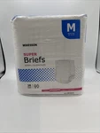 Unisex Adult Incontinence Super Briefs Medium Mckesson Disposable Moderate New. Fixed Price $15.99.