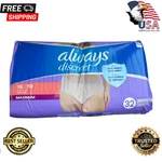 Always Discreet Incontinence Underwear For Women, Maximum, Xtra-large, 32 Count. Fixed Price $22.99.