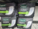 Depend Incontinence Maximum Absorbency Guards Pads 208 Total 4 Packs Of 52. Fixed Price $39.88.