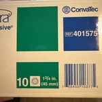 Convatec 401575 Natura Barriers 1-3/4" Flange 1BX/10EA. Fixed Price $36.00.