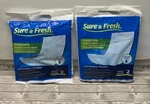 New-sure & Free Disposable Adult Underpad 2 Packs Of Pads-fast Ship. Fixed Price $11.00.