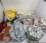Thirsties Kawaii Happy Flute Cloth Diaper Bundle 21 Shells Inserts Liners. Fixed Price $99.00.