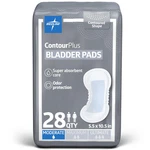Medline Contourplus Bladder Control Incontinence Pads, Moderate Absorbency, 5.5". Fixed Price $14.08.
