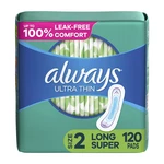 Always Ultra Thin Feminine Pads Without Wings For Women, Size 2, Long. Fixed Price $32.16.