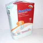 Tranquility Smartcore Disposable Briefs Small 24" 32" Waist Size 10-CNT. Fixed Price $14.86.