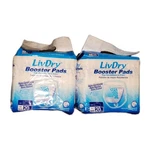 Livdry Incontinence Booster Pads Packs Unisex, 20 Each New. Fixed Price $14.50.