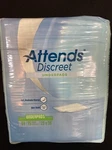 Attends Discreet Underpads 23X36 Soft Breathable Odor Shield 15 Count Sealed Pac. Fixed Price $10.00.
