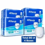Attends Underwear Youth Small Yth/s 20 34" Ultimate Absorbency 80 Ct (4 Packs Of. Fixed Price $39.99.