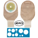 40X Colostomy Ileostomy Stoma Care Drainable Closure Pouch Bag Cut-to-fit. Fixed Price $47.99.
