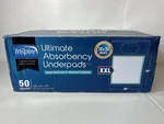 Inspire Xxl Ultimate Absorbency Underpads 36"X36" 50 Count Pet Kid Protect. Fixed Price $38.67.