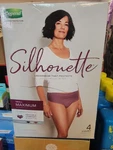Depend Silhouette Incontinence Briefs For Women Small Maximum Absorbency 4 Cou. Fixed Price $10.00.