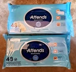 Of 2 48 Count Attends Scented Washcloths Aloe Vitamin Large Body Wipes. Fixed Price $19.79.