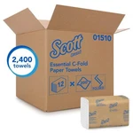 Kimberly-clark 01510 Wht C-fold Scott Towel 1-PLY 13X10.25 Paper 16/150 (ca. Fixed Price $80.71.