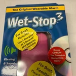 Wet-stop Pink Wearable Bedwetting Alarm System With Vibration And Sound W103. Fixed Price $18.00.