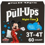 Pull-ups Night-time Disposable Training Pants Boys' 3T-4T 60CT. Fixed Price $24.64.