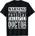 Mens Funny Physical Apparel Great Therapists Design T-shirt. Fixed Price $17.99.