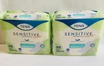(2) Tena Sensitive Care Pads #4 Moderate Absorbency 20 Count Each. Fixed Price $17.88.