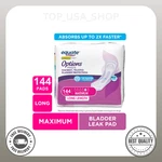 Equate Options Incontinence Pads For Women, Maximum, Long, 144 Count. Fixed Price $26.99.