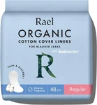 Rael Incontinence Liners For Women, Organic Cotton 48 Count (pack Of 1). Fixed Price $14.76.