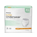 Mckesson Adult Pull Up Underwear, Classic. Fixed Price $39.59.