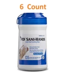 6 Ct. Pdi Sani-hands Ethyl Alcohol Sanitizing Wipe Canister 810 P13472. Fixed Price $62.96.