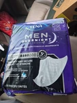 Tena Men Overnight Protective Guard, Absorbency, 30 Ct.. Fixed Price $21.00.
