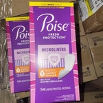 3PACK Poise Daily Microliners, Incontinence Panty 54 Ct. Fixed Price $24.99.