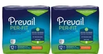 24 Ct Prevail PF-517 Xxl Disposable Underwear 68-80 Extra Absorbent Briefs. Fixed Price $17.99.
