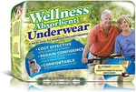 Wellness Absorbent Underwear (pull-ups) Size X-large (40 60 Waist) 12 Count. Fixed Price $52.99.