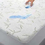 Bamboo Mattress Protector Hypoallergenic & Breathable Waterproof Cover. Fixed Price $23.99.
