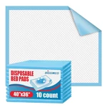 Biggmed Tear-resistant Incontinence Bed Pads 40'' X 36'' 125 Gram Heavy Duty .... Fixed Price $25.70.