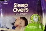 Sleep Overs By Cuties 15 Ct Sm /med Overnight Diapers 38-65 Lbs Unisex. Fixed Price $5.00.