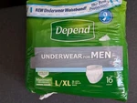 Depend Underwear For Men L/xl. 38-64" Waist. 16. Fixed Price $30.00.