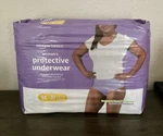 Amazon Basics Incontinence Underwear For Women, Protective, Disposable 20 Count. Fixed Price $10.00.