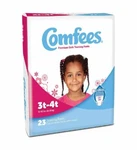 Comfees Girl Training Pants Size 3T-4T, 32 To 40 Lbs. -bag Of 23. Fixed Price $19.32.