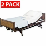 Careoutfit 2 Pack - Fitted Hospital Bed Sheets, 36"X84"X16". Fixed Price $21.95.