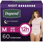 60 Count Depend Night Defense Adult Incontinence & Postpartum Bladder Leak 55164. Fixed Price $54.99.