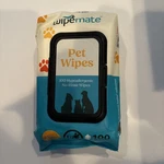 Wipemate Pet Wipes Hypoallergenic No-rinse Fragrance Free. Fixed Price $8.99.