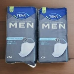 Pack 24 COUNT=48 Total Tena Men Incontinence Protector Level 1 Bladder Pads. Fixed Price $28.80.