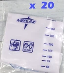 LOT/20 Medline Leg Bag Elastic Straps & Twist Valve Drainage DYND12574 New. Fixed Price $65.12.