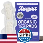 August Regular & Super Cotton Menstrual Pads, 72 (36+36) Ultra Thin With. Fixed Price $53.43.