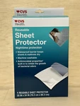 Cvs Health Reusable Sheet Protector 30X34 Inches New Waterproof Blocks Moisture. Fixed Price $16.95.
