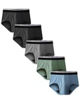 Tiichoo Men's Incontinence Underwear Washable Cotton Leakproof Briefs Size Xxl. Fixed Price $64.59.