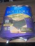 Always Discreet Boutique S/m 2-14 Maximum 12 Ct Black Underwear Fabric Like. Fixed Price $8.00.