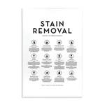 Stupell Industries 'laundry Stain Removal 15"L X 10"W, Guide V2. Fixed Price $39.12.