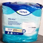 3PKS Tena Proskin Plus Fully Breathable Underwear 14CT Xl 55"-66" 72634. Fixed Price $30.00.