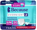 Because Overnight Absorbency Pull Ups - Adult Disposable Incontinence Underwear,. Fixed Price $43.53.