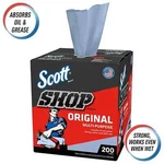 Scott Shop Towels Pop-up Box, 10" 12", 8 Boxes, 1600 (75190). Fixed Price $145.99.